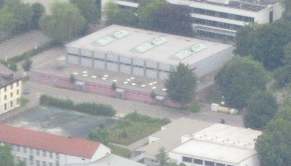 Luftbild Sporthalle Lindau