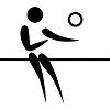 Piktogramm Faustball