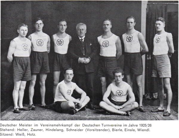Deutsche Meister im Vereinsmehrkampf 1925/1926