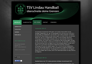 Internetseite www.tsv-lindau-handball.de